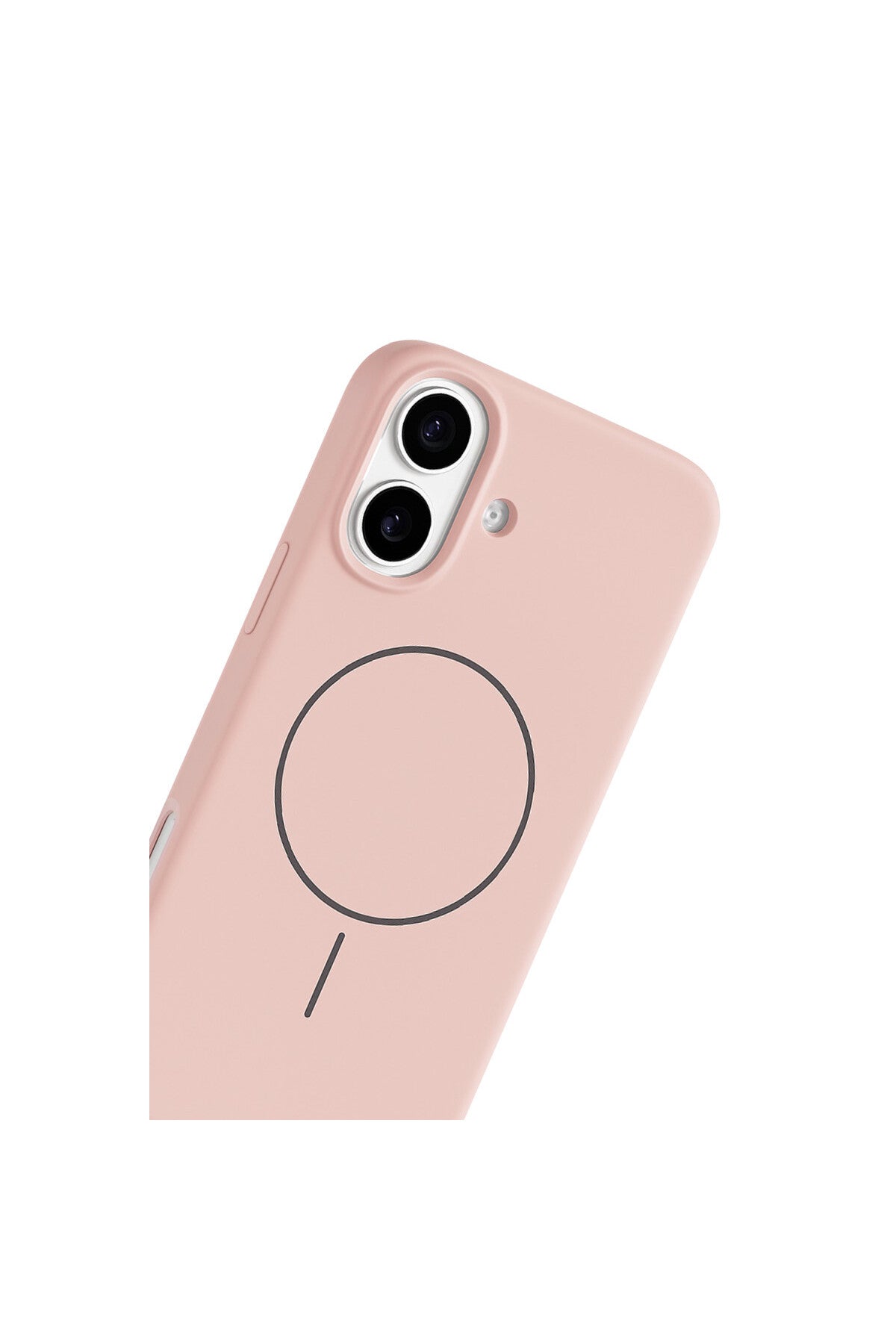 İphone 17 Kılıf Kamera Korumalı Mage Safe Özellikli Joko Jully Kapak - Pudra