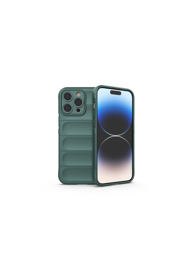 iPhone 16 Pro Kılıf Kamera Korumalı İçi Kadife Esnek Renkli Yumuşak Silikon Etnik Kapak