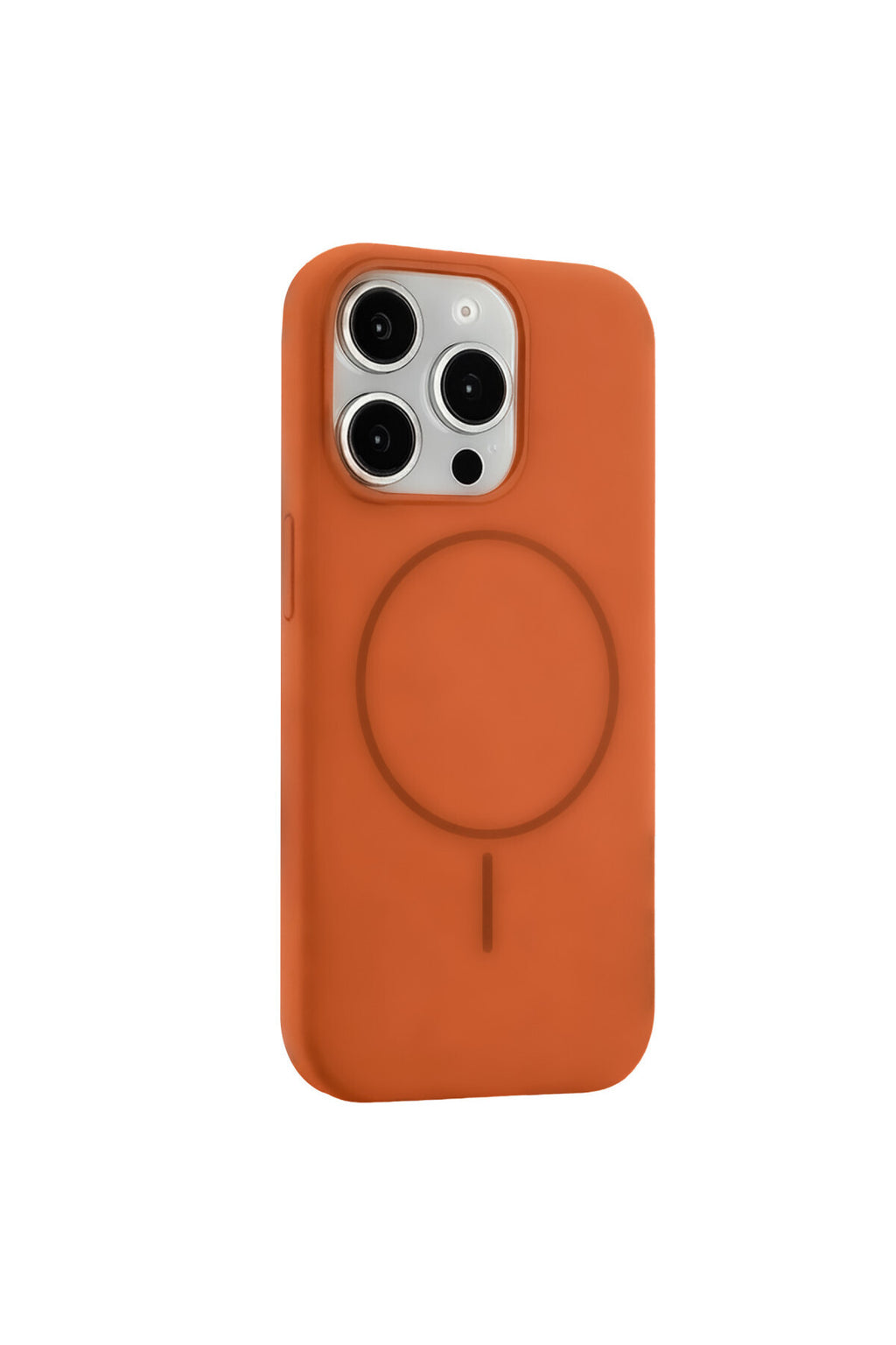 İphone 15 Pro Max Kılıf Kamera Korumalı Mage Safe Özellikli Joko Jully Kapak - Turuncu