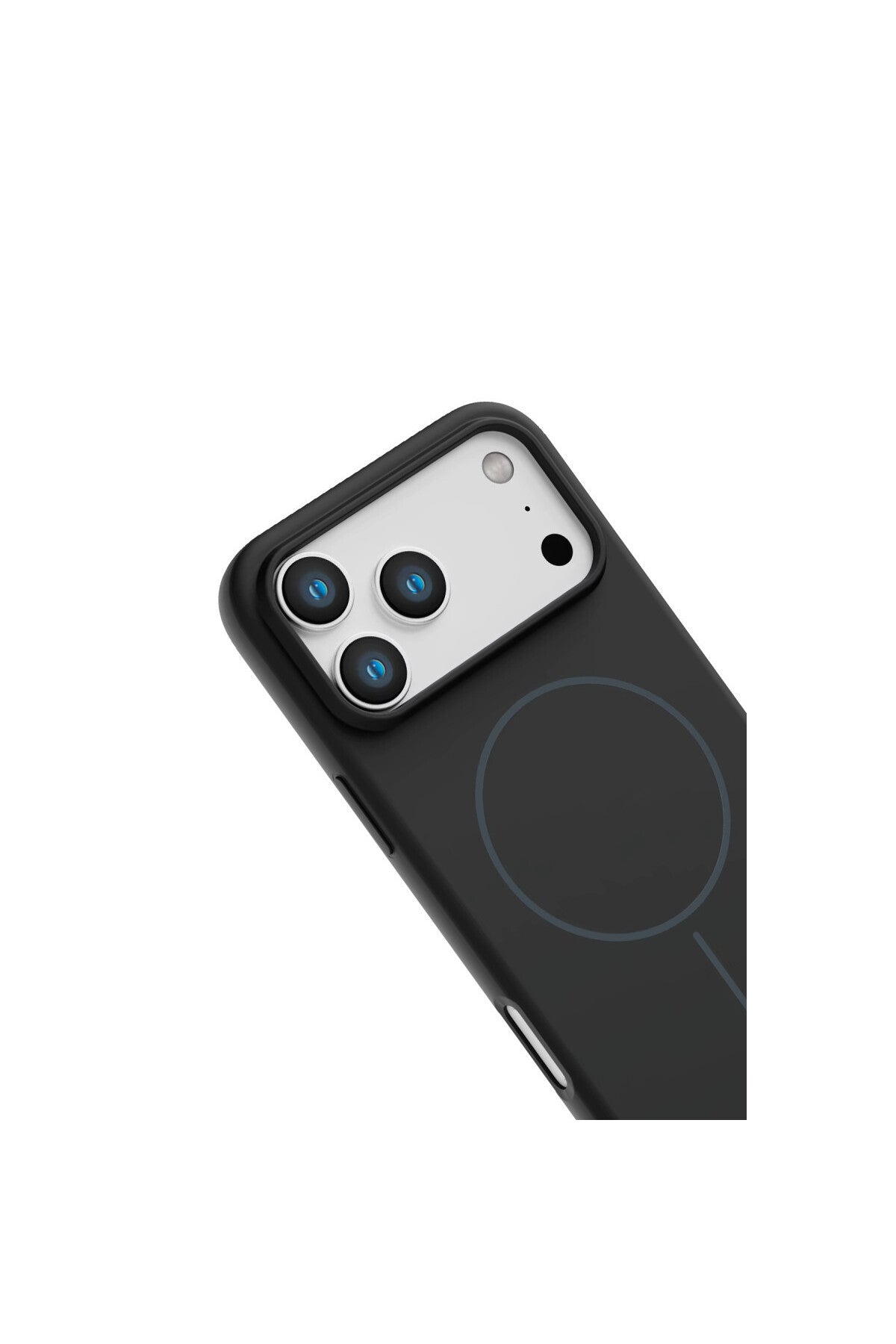İphone 17 Pro Max Kılıf Kamera Korumalı Mage Safe Özellikli Joko Jully Kapak - Siyah