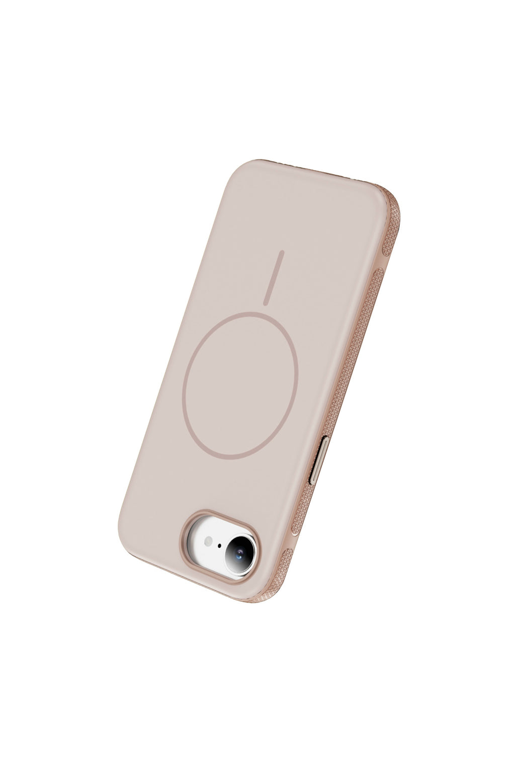 iPhone 16E&17E Uyumlu MagSafe Kılıf Kaymaz Mat Parmak İzi Bırakmayan Darbe Korumalı Neksa Kapak - Rose Gold