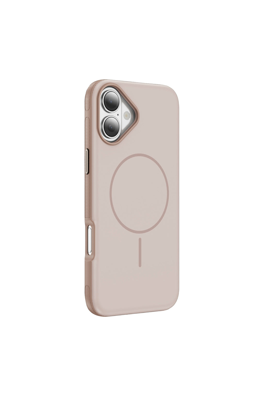 iPhone 17 Uyumlu MagSafe Kılıf Kaymaz Mat Parmak İzi Bırakmayan Darbe Korumalı Neksa Kapak - Rose Gold