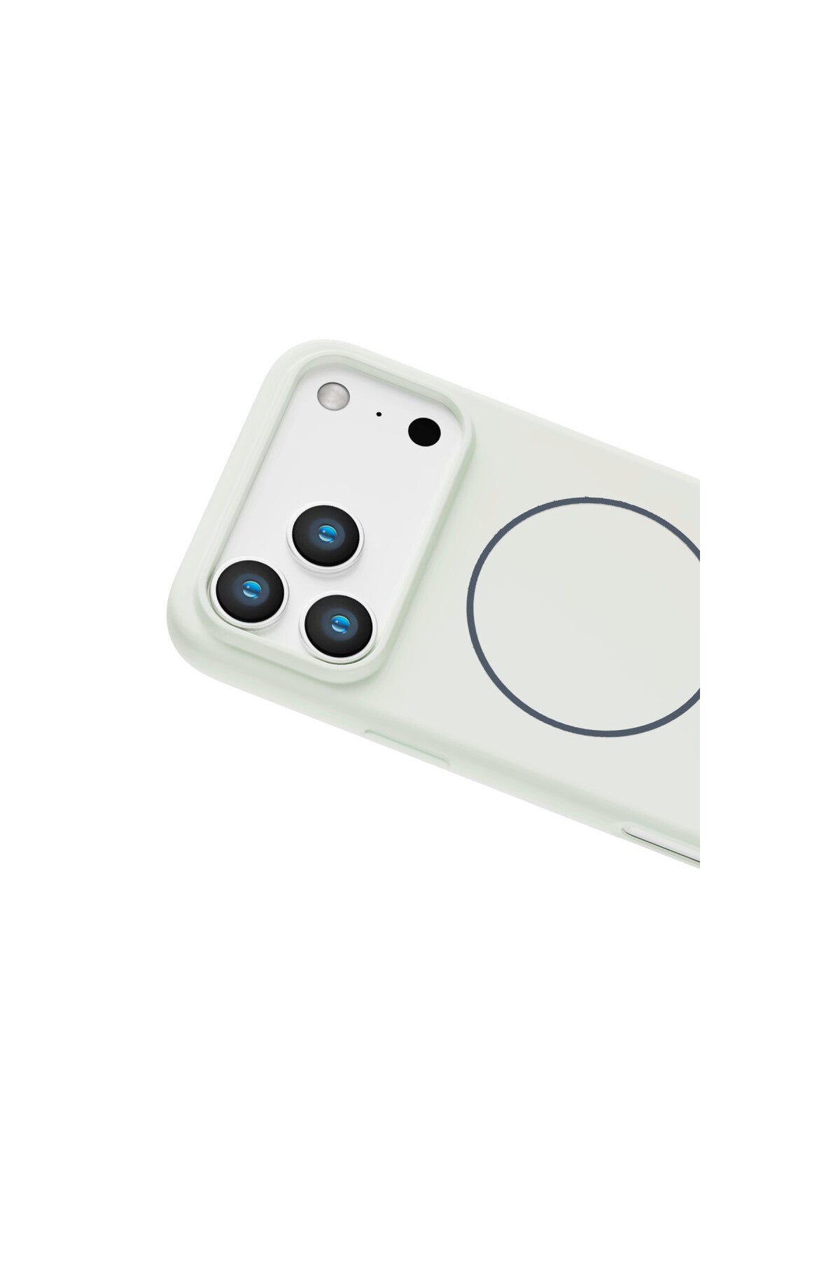 İphone 17 Pro Max Kılıf Kamera Korumalı Mage Safe Özellikli Joko Jully Kapak - Beyaz