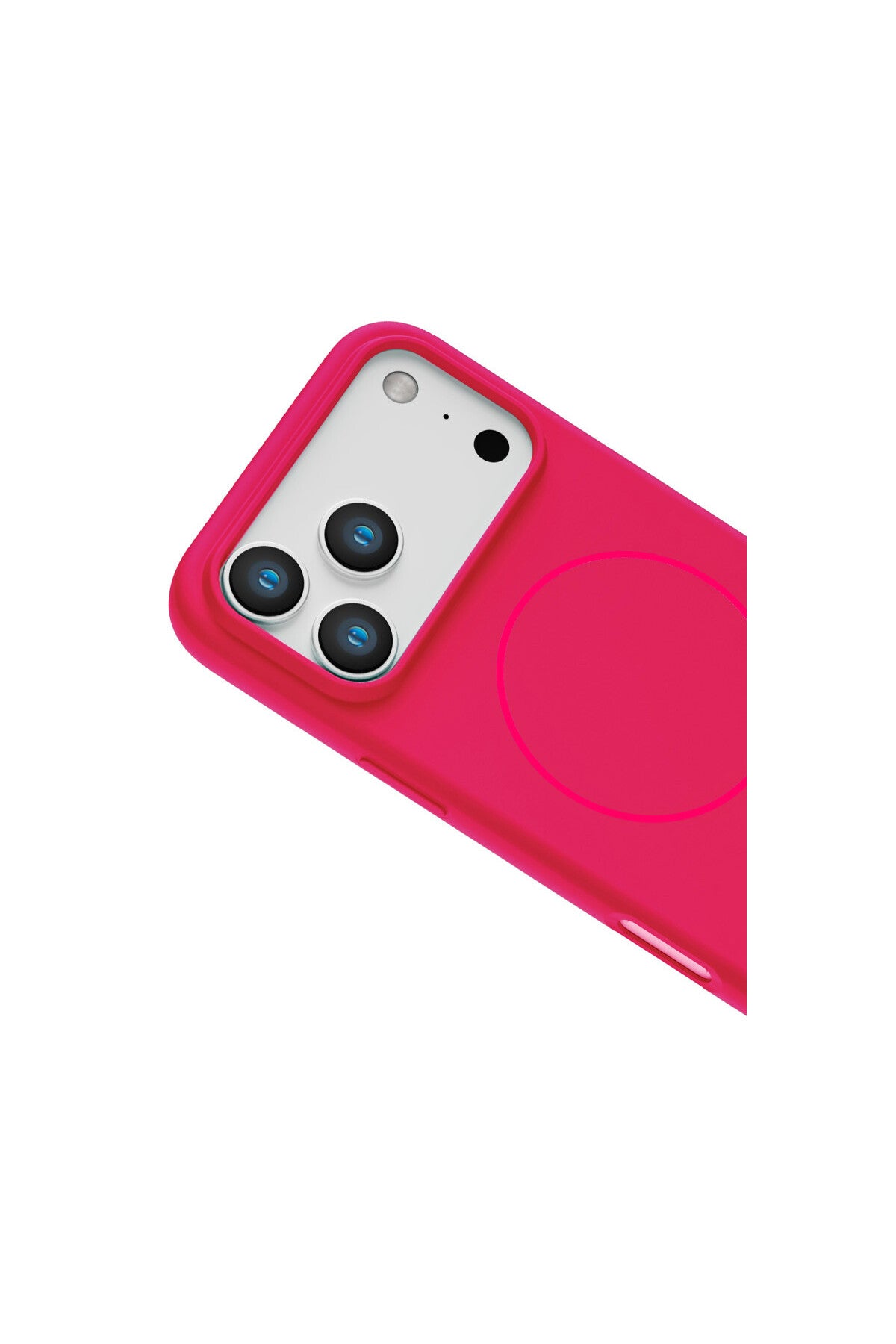 İphone 17 Pro Max Kılıf Kamera Korumalı Mage Safe Özellikli Joko Jully Kapak - Pembe