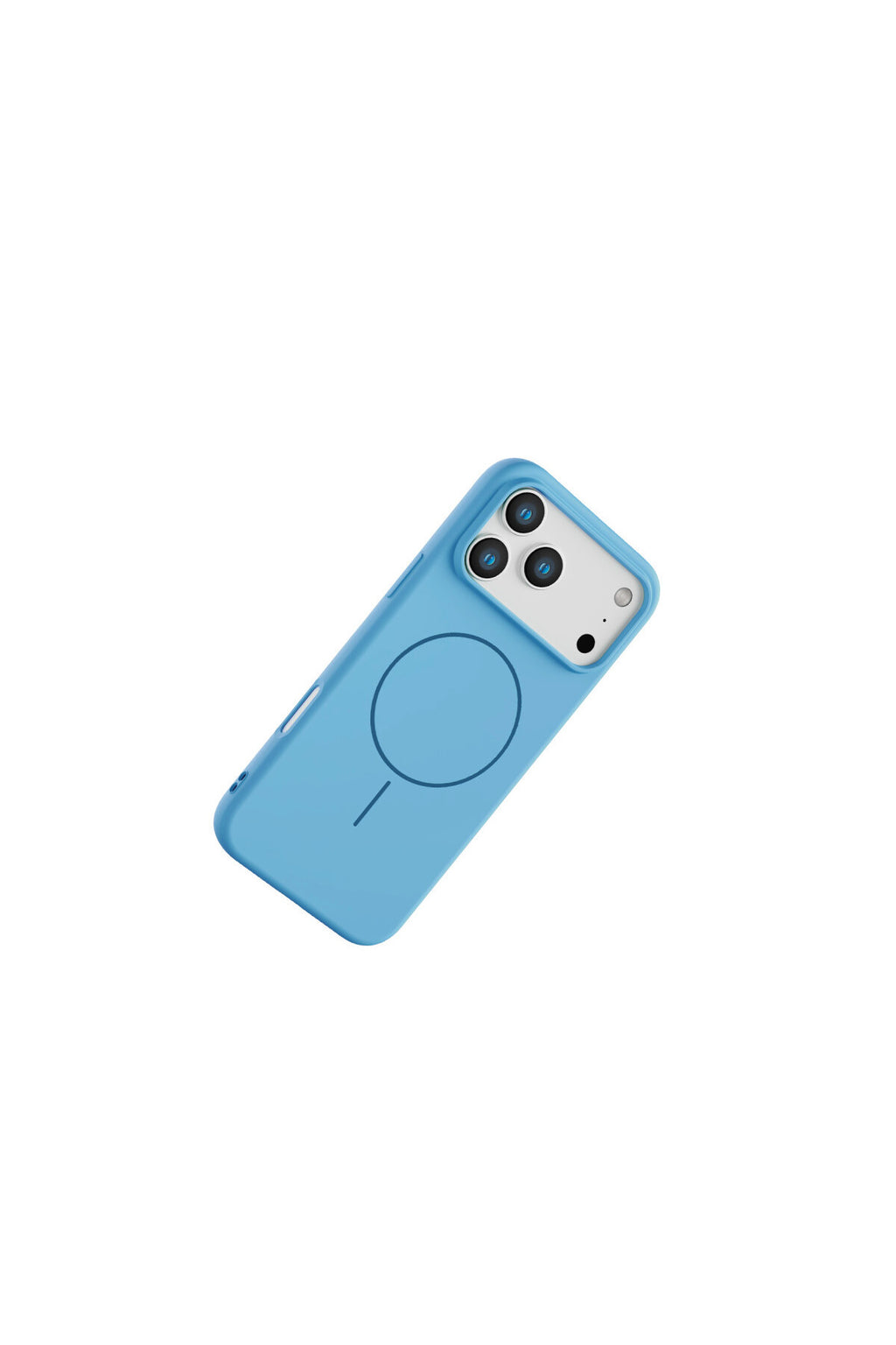 İphone 17 Pro Max Kılıf Kamera Korumalı Mage Safe Özellikli Joko Jully Kapak - Mavi
