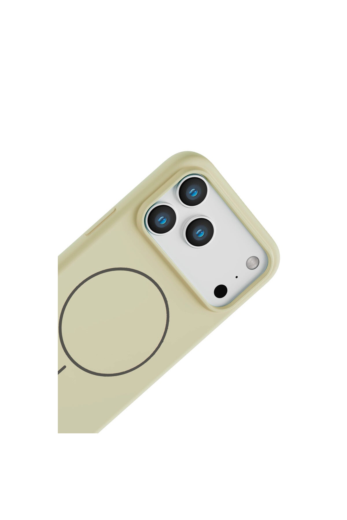 İphone 17 Pro Max Kılıf Kamera Korumalı Mage Safe Özellikli Joko Jully Kapak - Bej
